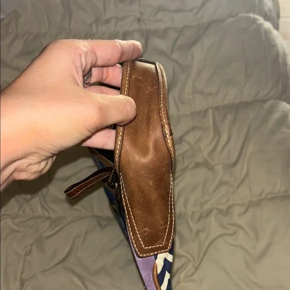 Coach denim patchwork bag - Picture 8 of 8